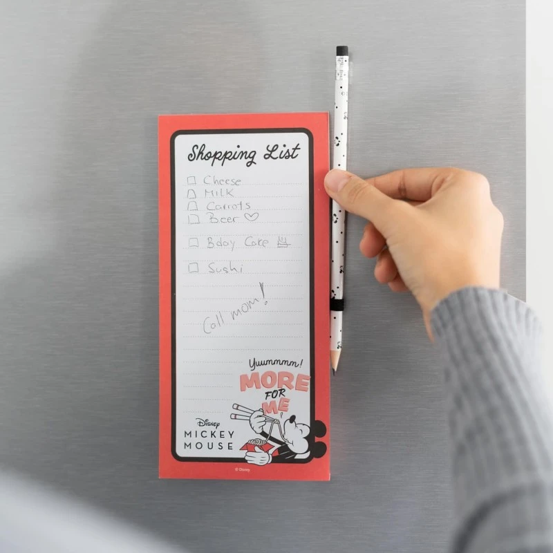 Bloc De Notas Magnetico Mickey Disney 100 Aniversario 8 Bloc De Notas Magnetico Mickey Disney 100 Aniversario - Imagen 6