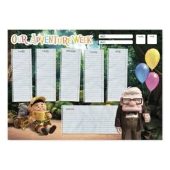 Disney Bloc Planificador Semanal A4 Pixar Up