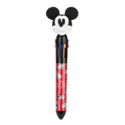 Boligrafo 10 Colores Mickey Mouse Disney Con Topper 3D