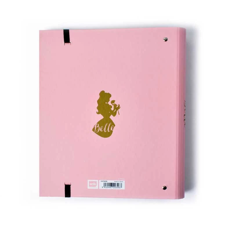 Disney Carpeta 4 Anillas Troquelada La Bella Ya La Bestia Books Hold All The Magic 4 Disney Carpeta 4 Anillas Troquelada La Bella Ya La Bestia Books Hold All The Magic - Imagen 2