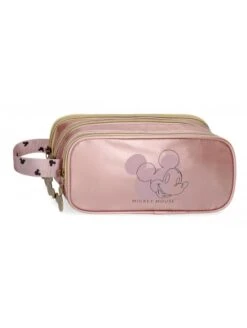 Disney 17 Disney Estuche Neceser Triple Compartimento Mickey Outline