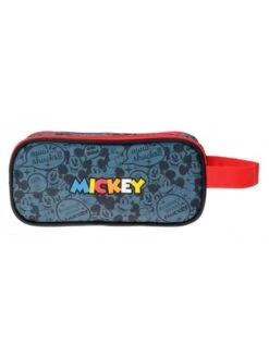 Disney Estuche Neceser Triple Cremallera Mickey Get Moving -Disney estuche neceser triple cremallera mickey get moving 3