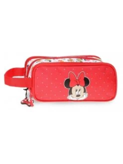 Disney 15 Disney Estuche Neceser Triple Cremallera Minnie Diva