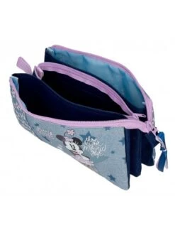 Disney -Disney estuche tres compartimentos minnie style 1