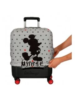 Funda Maleta Mediana Gris Disney Funny Covers -Disney funda maleta mediana gris disney funny covers 1