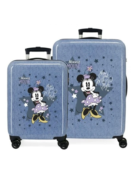 Disney Juego De Maletas Minnie Style 3 Disney Juego De Maletas Minnie Style