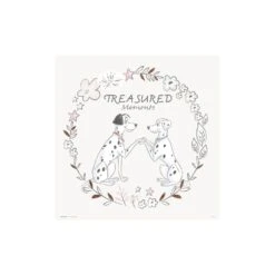 Print 101 Dalmatas Treasured Moments Disney 30X30 Cm