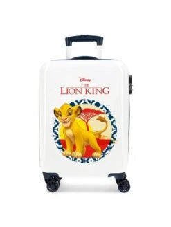 Maleta Cabina Disney El Rey León Blanca