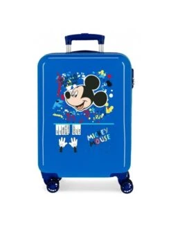 Disney Maleta Cabina Mickey Colour Mayhem Azul