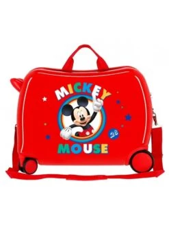 Maleta Correpasillos Disney Circle Mickey Roja -Disney maleta correpasillos disney circle mickey roja 7