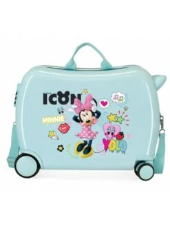 Disney Maleta Correpasillos Enjoy Minnie Icon Turquesa