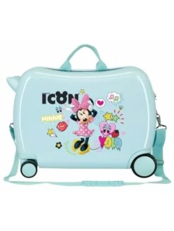 Disney Maleta Correpasillos Enjoy Minnie Icon Turquesa -Disney maleta correpasillos enjoy minnie icon turquesa 3