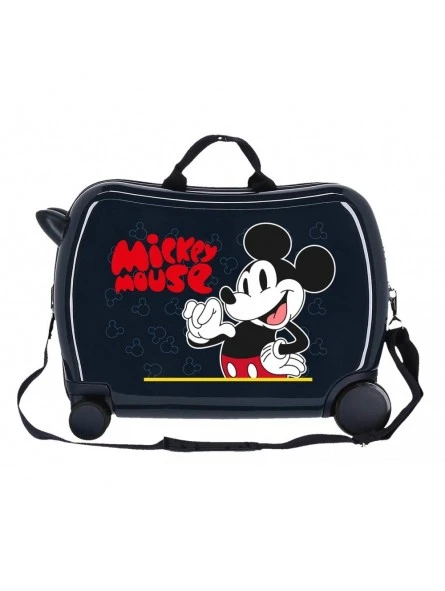 Disney Maleta Correpasillos Mickey Mouse Fashion Azul 7 Disney Maleta Correpasillos Mickey Mouse Fashion Azul - Imagen 5