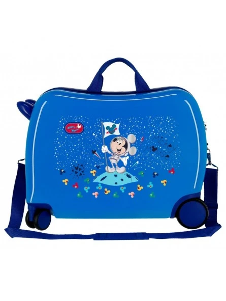 Disney Maleta Correpasillos Mickey On The Moon Azul 7 Disney Maleta Correpasillos Mickey On The Moon Azul - Imagen 5