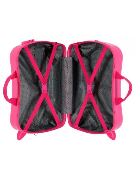 Disney Maleta Correpasillos Minnie Golden Days Rosa 4 Disney Maleta Correpasillos Minnie Golden Days Rosa - Imagen 2