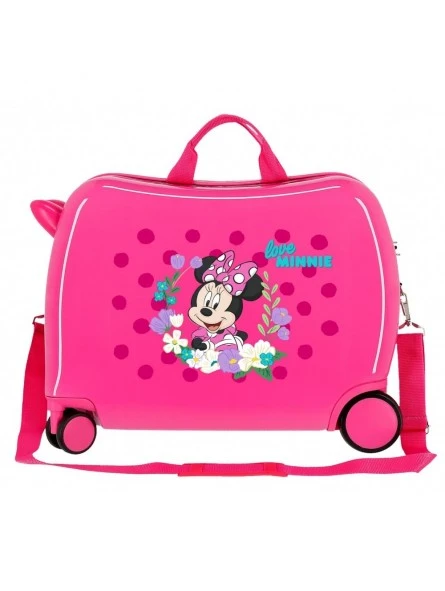Disney Maleta Correpasillos Minnie Golden Days Rosa 6 Disney Maleta Correpasillos Minnie Golden Days Rosa - Imagen 4