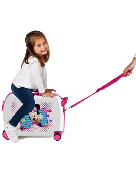 Maleta Correpasillos RG Disney Minnie Joy Rosa 5 Maleta Correpasillos RG Disney Minnie Joy Rosa - Imagen 3