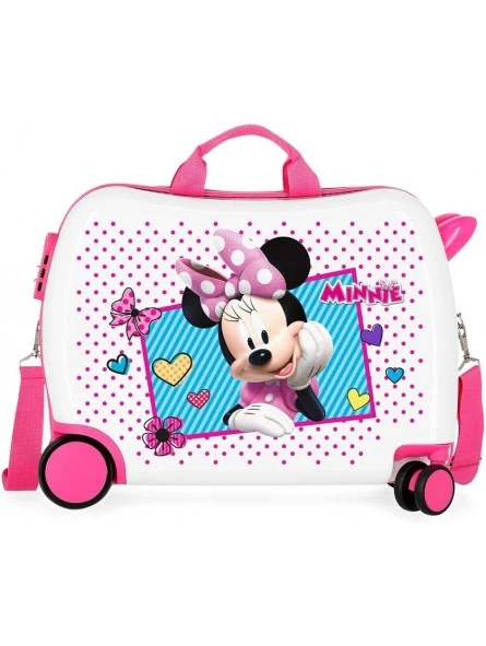Maleta Correpasillos RG Disney Minnie Joy Rosa 3 Maleta Correpasillos RG Disney Minnie Joy Rosa