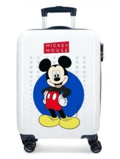 Maleta Cabina Disney Mickey Enjoy The Day Blue