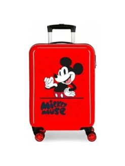 Disney Maleta Cabina Mickey Mouse Fashion Roja