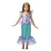 Princesas Disney - Ariel - Disfraz Glitter 7-8 Años -Disney medias 160