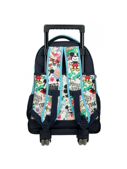 Disney Mochila Con Ruedas Mickey Be Cool 6 Disney Mochila Con Ruedas Mickey Be Cool - Imagen 4