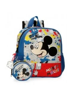 Disney Mochila Guardería Adaptable Mickey Colour Mayhem
