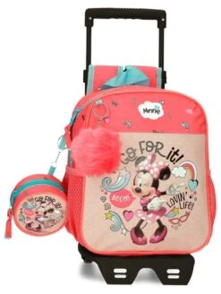 Disney 30 Disney Mochila Guardería Con Carro Minnie Lovin Life