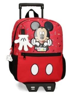 Disney 38 Disney Mochila Mediana Con Carro It´s A Mickey Thing