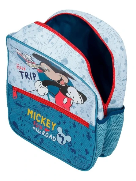 Disney Mochila Mediana Con Carro Mickey Road Trip 4 Disney Mochila Mediana Con Carro Mickey Road Trip - Imagen 2