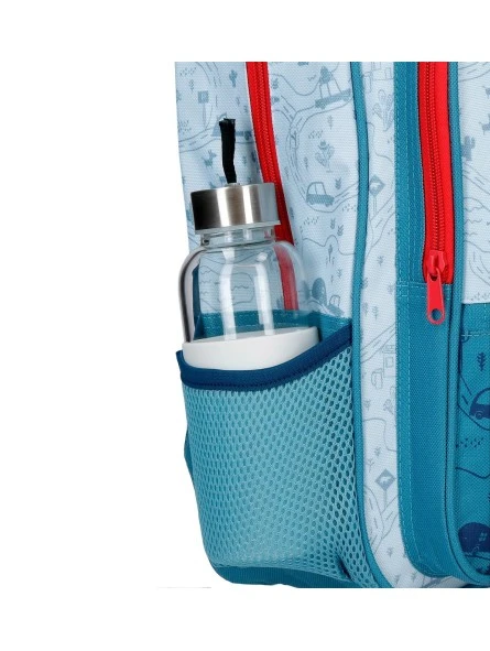 Disney Mochila Mediana Con Carro Mickey Road Trip 7 Disney Mochila Mediana Con Carro Mickey Road Trip - Imagen 5