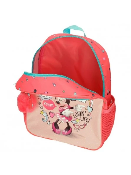 Disney Mochila Mediana Con Carro Minnie Lovin Life 4 Disney Mochila Mediana Con Carro Minnie Lovin Life - Imagen 2
