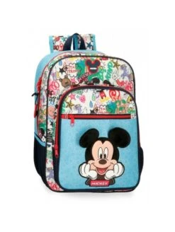 Disney Mochila Mediana Mickey Be Cool