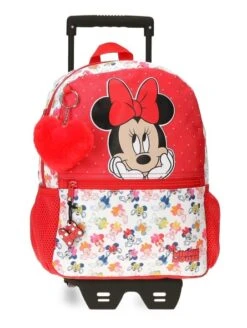 Disney 34 Disney Mochila Pequeña Con Carro Minnie Diva
