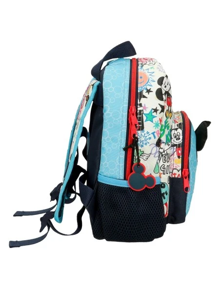 Disney Mochila Preescolar Adaptable Mickey Be Cool 4 Disney Mochila Preescolar Adaptable Mickey Be Cool - Imagen 2