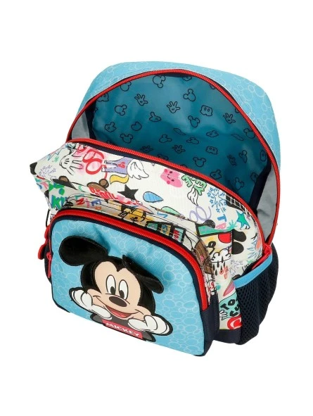 Disney Mochila Preescolar Adaptable Mickey Be Cool 5 Disney Mochila Preescolar Adaptable Mickey Be Cool - Imagen 3