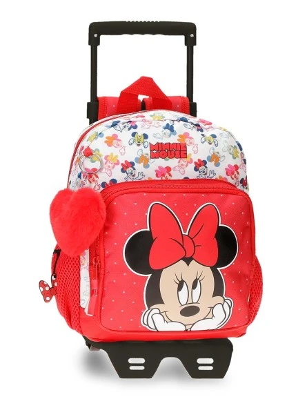 Disney Mochila Preescolar Con Carro Minnie Diva 3 Disney Mochila Preescolar Con Carro Minnie Diva