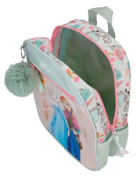 Disney Mochila Preescolar Con Carro Frozen Strong Spirit 4 Disney Mochila Preescolar Con Carro Frozen Strong Spirit - Imagen 2
