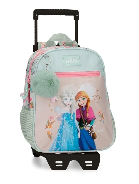 Disney Mochila Preescolar Con Carro Frozen Strong Spirit 3 Disney Mochila Preescolar Con Carro Frozen Strong Spirit