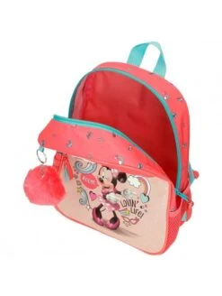 Disney Mochila Preescolar Con Carro Minnie Lovin Life -Disney mochila preescolar con carro minnie lovin life 1