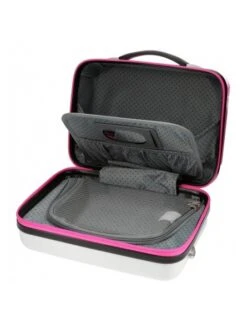 Disney Neceser Duro Minnie Magic Corazones Blanco -Disney neceser duro minnie magic dots blanco 4