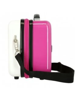 Disney Neceser Duro Minnie Magic Corazones Blanco -Disney neceser duro minnie magic dots blanco 8