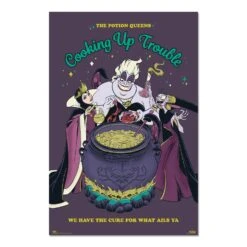 Poster Villanas Disney Cooking Up Trouble