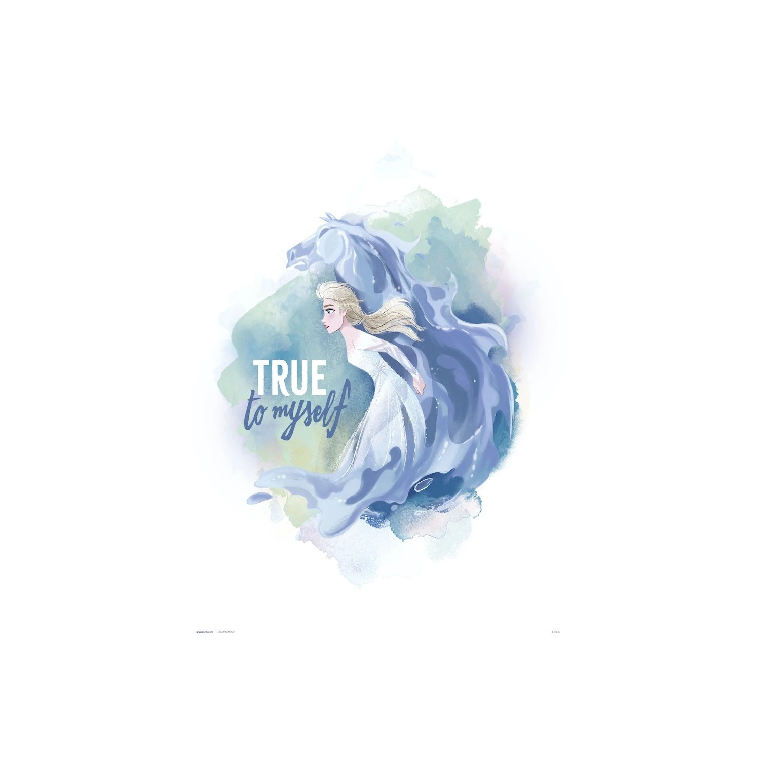 Print 30X40 Cm Disney Frozen II Elsa & Horse True To Myself 3 Print 30X40 Cm Disney Frozen II Elsa & Horse True To Myself