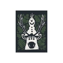 Print 30X40 Cm Disney Frozen Ii Olaf Y Sven