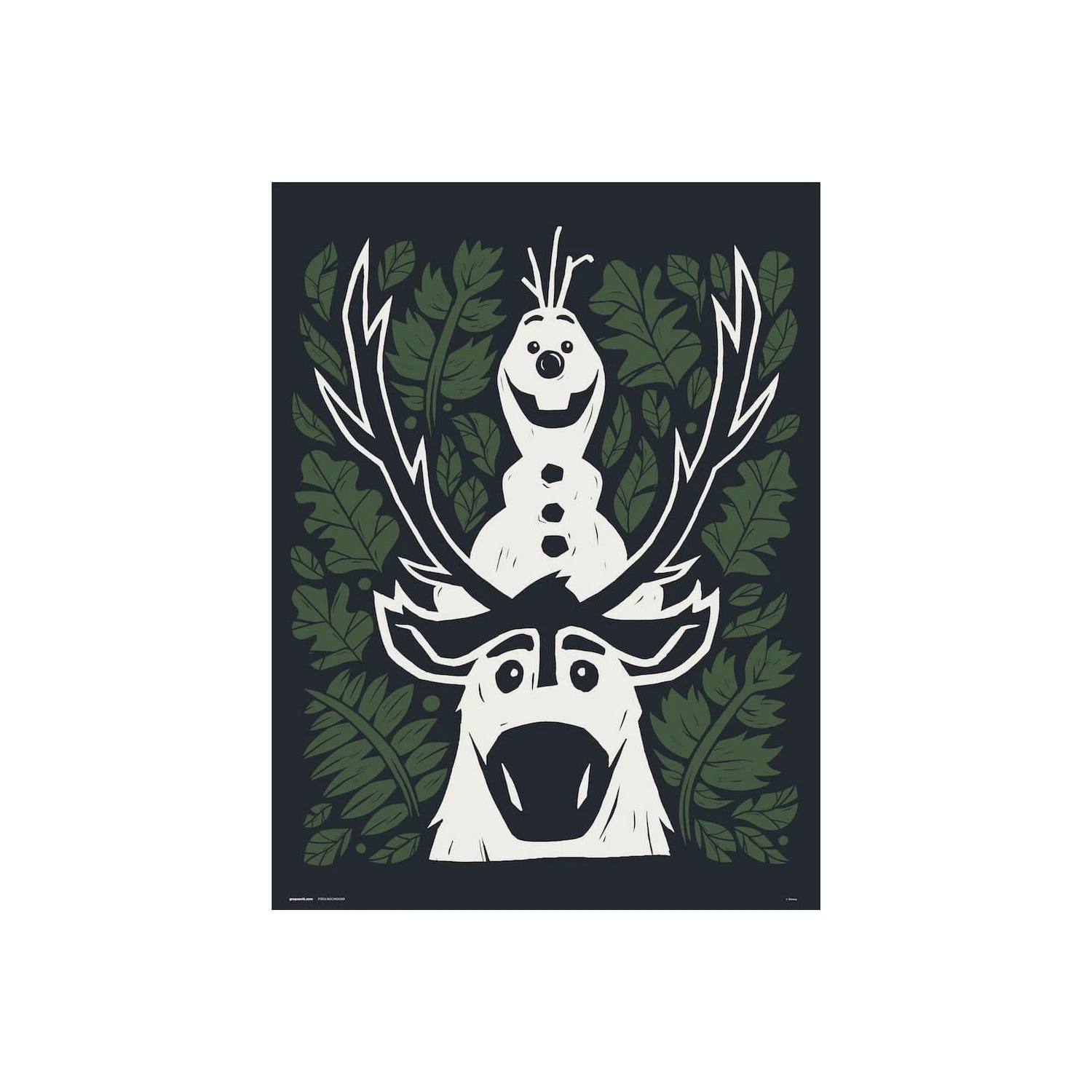 Print 30X40 Cm Disney Frozen Ii Olaf Y Sven 3 Print 30X40 Cm Disney Frozen Ii Olaf Y Sven