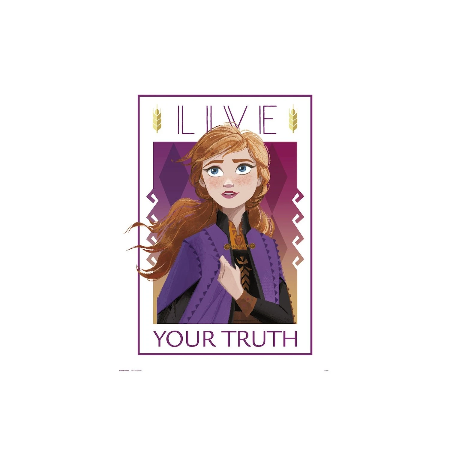 Print 30X40 Cm Disney Frozen Live Your Truth 3 Print 30X40 Cm Disney Frozen Live Your Truth