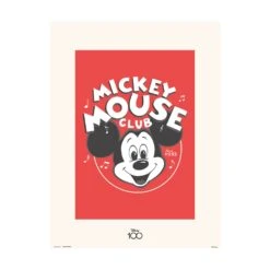 Print Mickey Mouse Disney 100 Aniversario 30X40 Cm