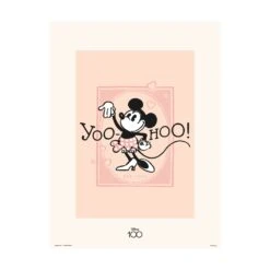 Print Minnie Mouse Disney 100 Aniversario 30X40 Cm